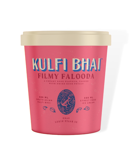 Kulfi Bhai Filmy Falooda - 500ml - Street food ice cream - South Asian Dessert