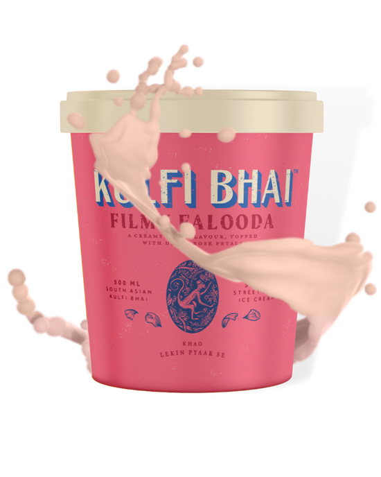 Kulfi Bhai Filmy Falooda - Street food ice cream - South Asian Dessert