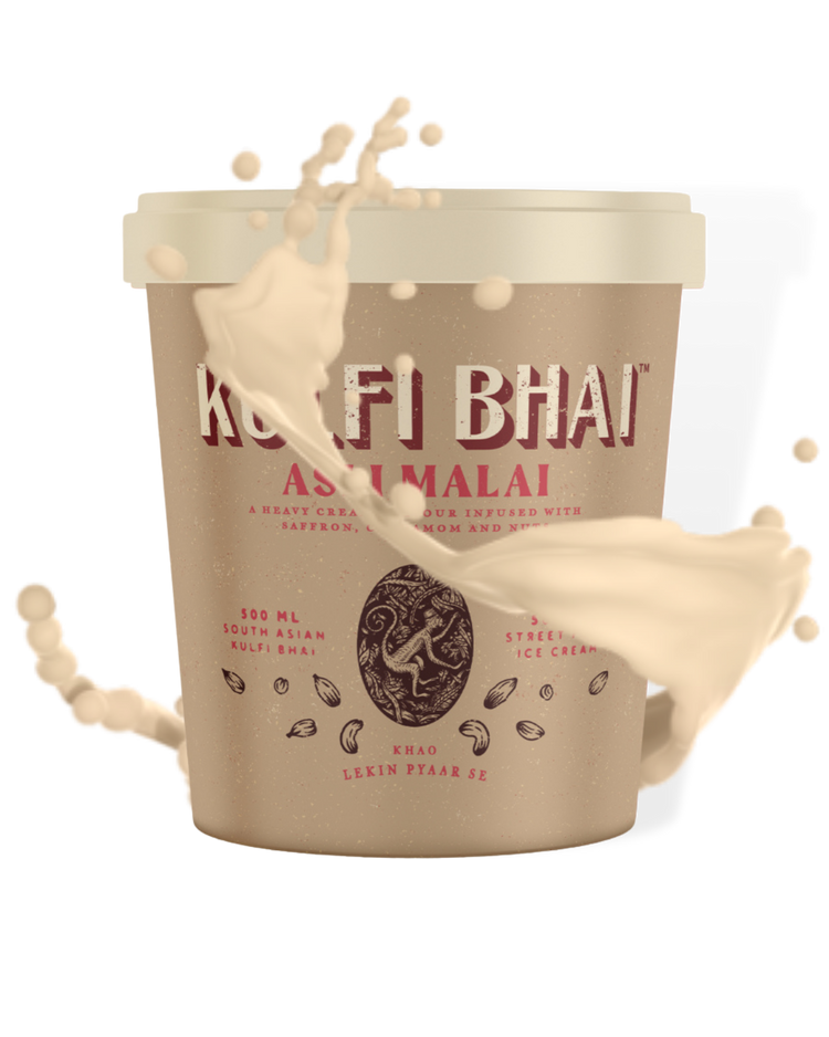 Kulfi Bhai-Asli Malai-Creamy Kulfi - Street food ice cream- South Asian Dessert